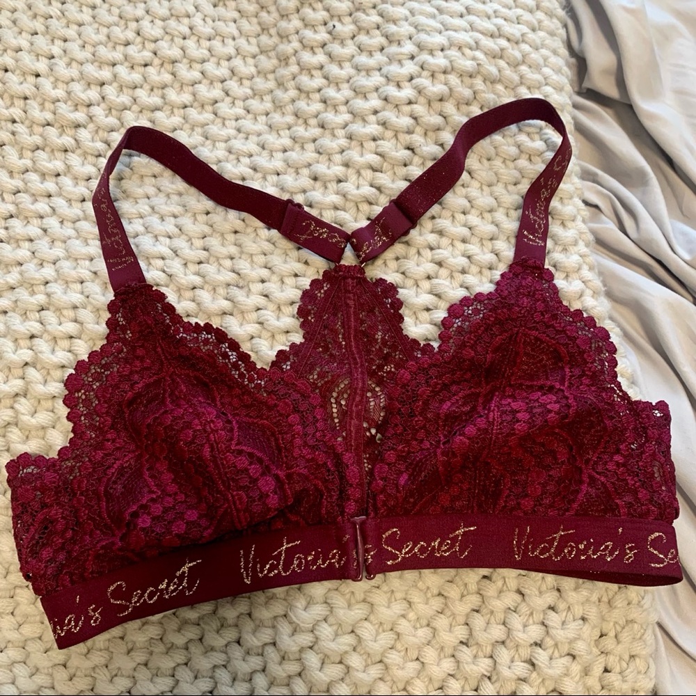 💕VS Maroon Bralette